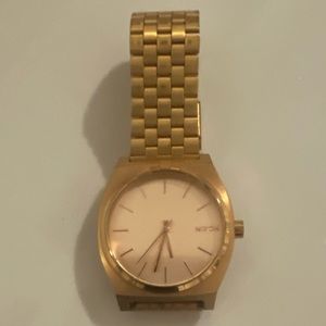 Nixon Women's Small Time Teller Stainless Steel Watch